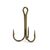 Крючок тройной VMC 9649 BZ бронза №1/0 для ловли сома — CARPshop