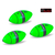 Полавок UNI CAT Micro Lifter 7.5g Fluo Green для ловли сома — CARPshop