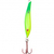 Пилькер AQUANTIC LOTIC PILK 80g UV YG для морской рыбалки — CARPshop