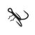 Крючки тройные MADCAT A-STATIC SHAD T-TREBLE №2/0 для ловли сома — CARPshop