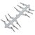 Булавки MS RANGE Quick Spike 7мм для оснасток фидерной рыбалки — CARPshop