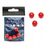 Бусина резиновая Aquantic Rubber Bead 12mm красная для морской рыбалки — CARPshop