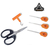 Набор инструментов ANACONDA Hi-Vis Orange Rookie Needle Kit для карповой рыбалки — CARPshop