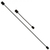 Цепочка FOX Black Label Ball Chain 9 дюймов для механического сигнализатора, карпфишинг — CARPshop