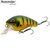 Воблер ROZEMEIJER CRAZY CRANK Floating - 6cm - 13g / 0.8 - 1.2m / Chrome Perch — купить в интернет-магазине CARPshop