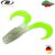 Твистер плавающий IRON CLAW Moby Softbaits CURLY ONE Non Toxic / 12cm / Salt´n Pepper Chartreuse — купить в интернет-магазине CARPshop