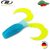 Твистер плавающий IRON CLAW Moby Softbaits CURLY ONE Non Toxic / 12cm / Blue Chartreuse — купить в интернет-магазине CARPshop
