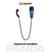 Индикатор поклёвки Flixum PANDA TACKLE голубой для карпфишинга — CARPshop