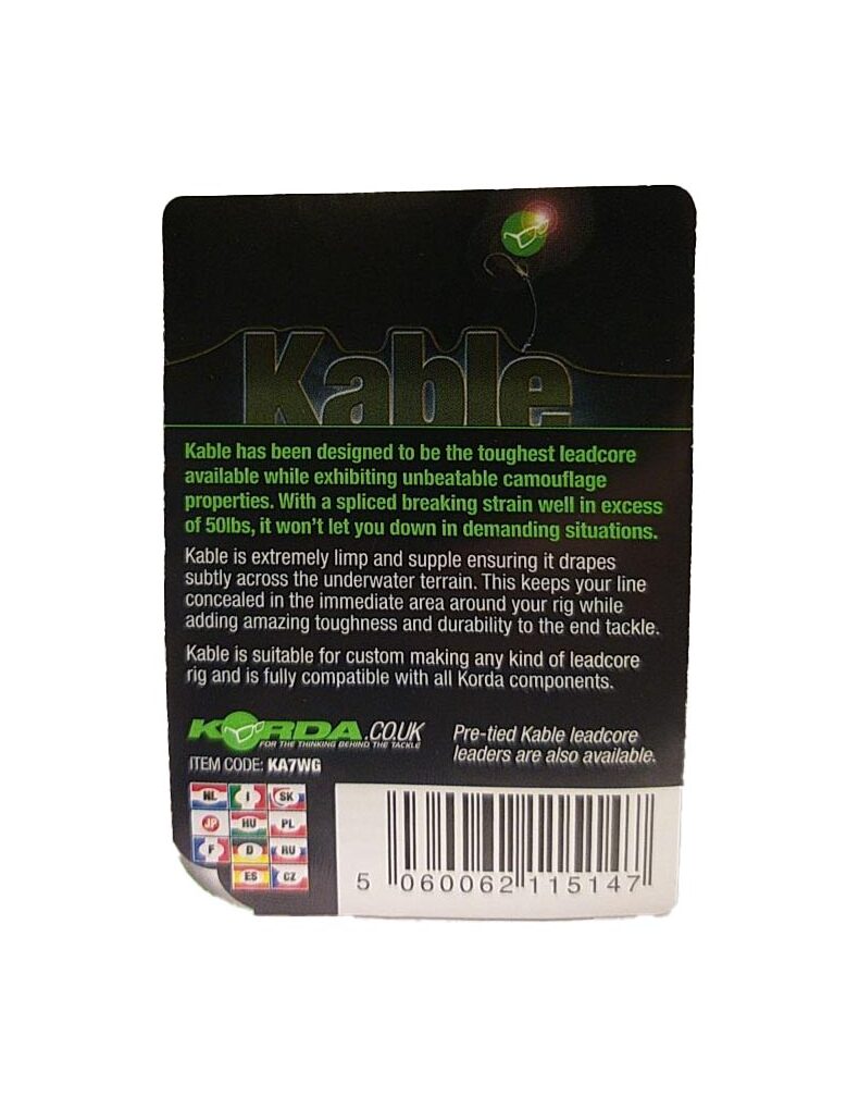 Лидкор Korda Kable Leadcore