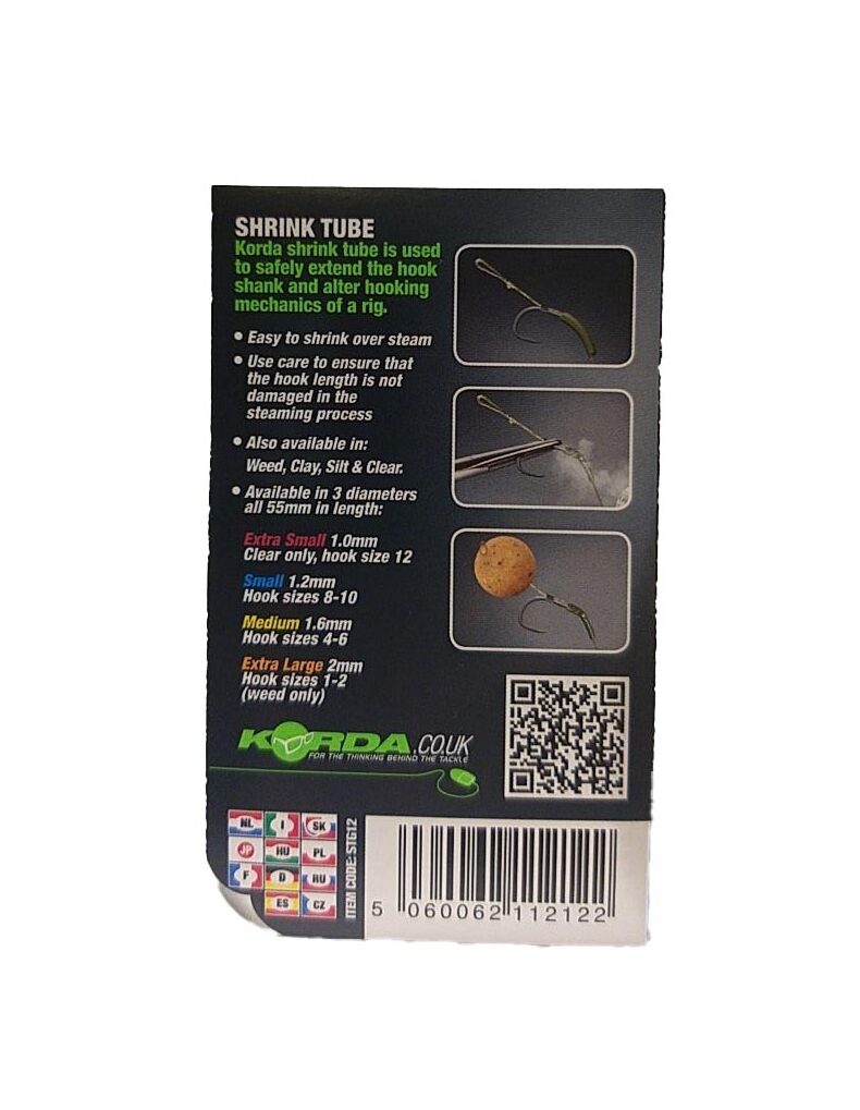 Трубка термоусадочная Korda Shrink Tube — фото 12 — CARPshop