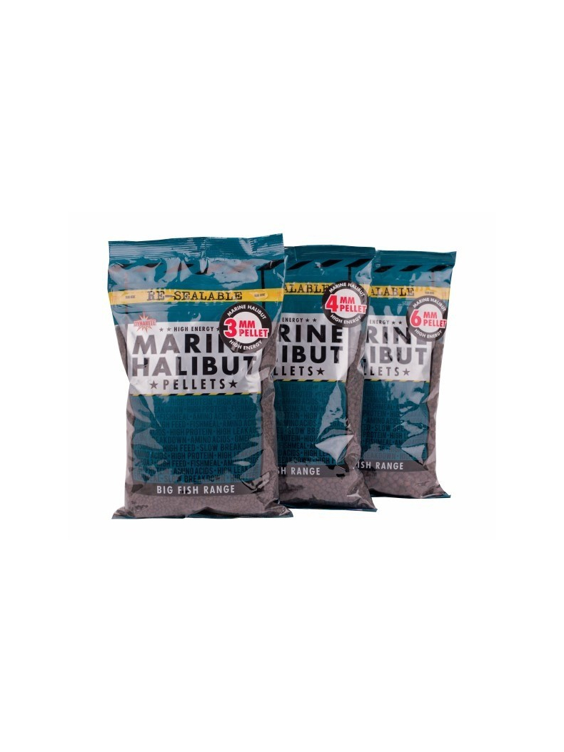 Пеллетс Dynamite Baits Marine Halibut Pellets (морской палтус) 900g, Диаметр: 14 мм