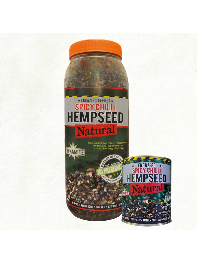 Семена конопли с чили Dynamite Baits Frenzied Hempseed Spicy Chilli, Объём: 400 г Семена конопли с чили Dynamite Baits Frenzied Hempseed Spicy Chilli, Объём: 400 г
