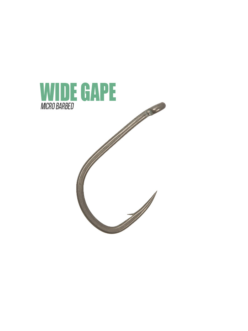 Крючки карповые Korda Wide Gape, Размер крючка: №10 Крючки карповые Korda Wide Gape, Размер крючка: №10