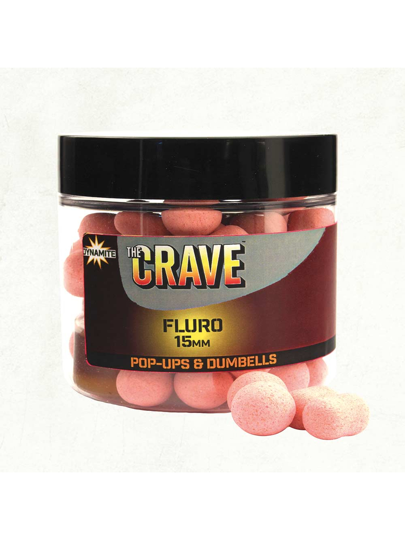 Плавающие бойлы Dynamite Baits Crave Fluro Pop-Up, Диаметр: 10 мм