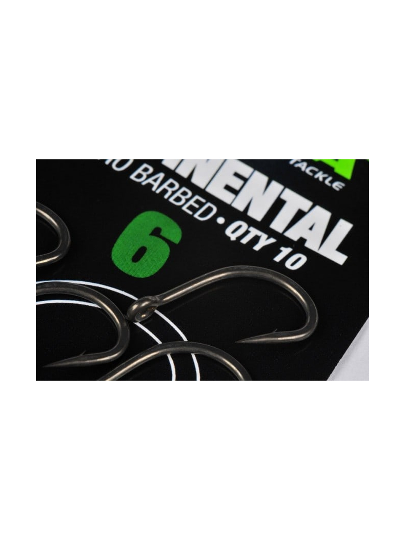 Крючки карповые Korda Kontinental, Размер крючка: №2 Крючки карповые Korda Kontinental, Размер крючка: №2