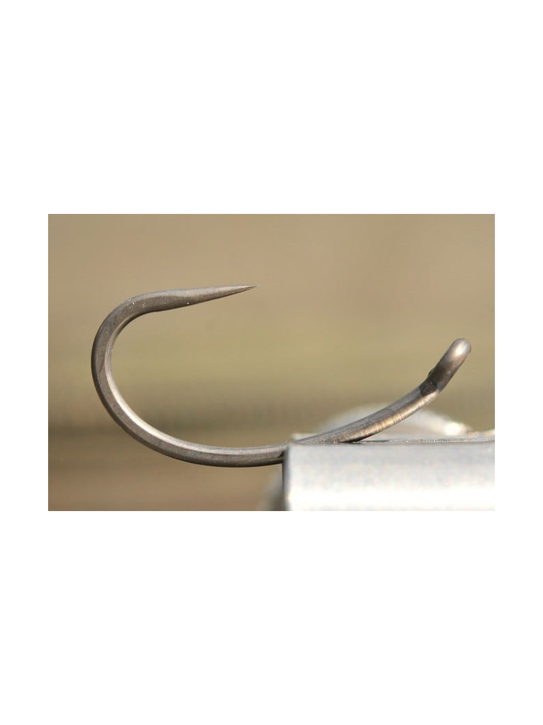 Крючки карповые Korda Kurv Shank Barbless, Размер крючка: №10 Крючки карповые Korda Kurv Shank Barbless, Размер крючка: №10