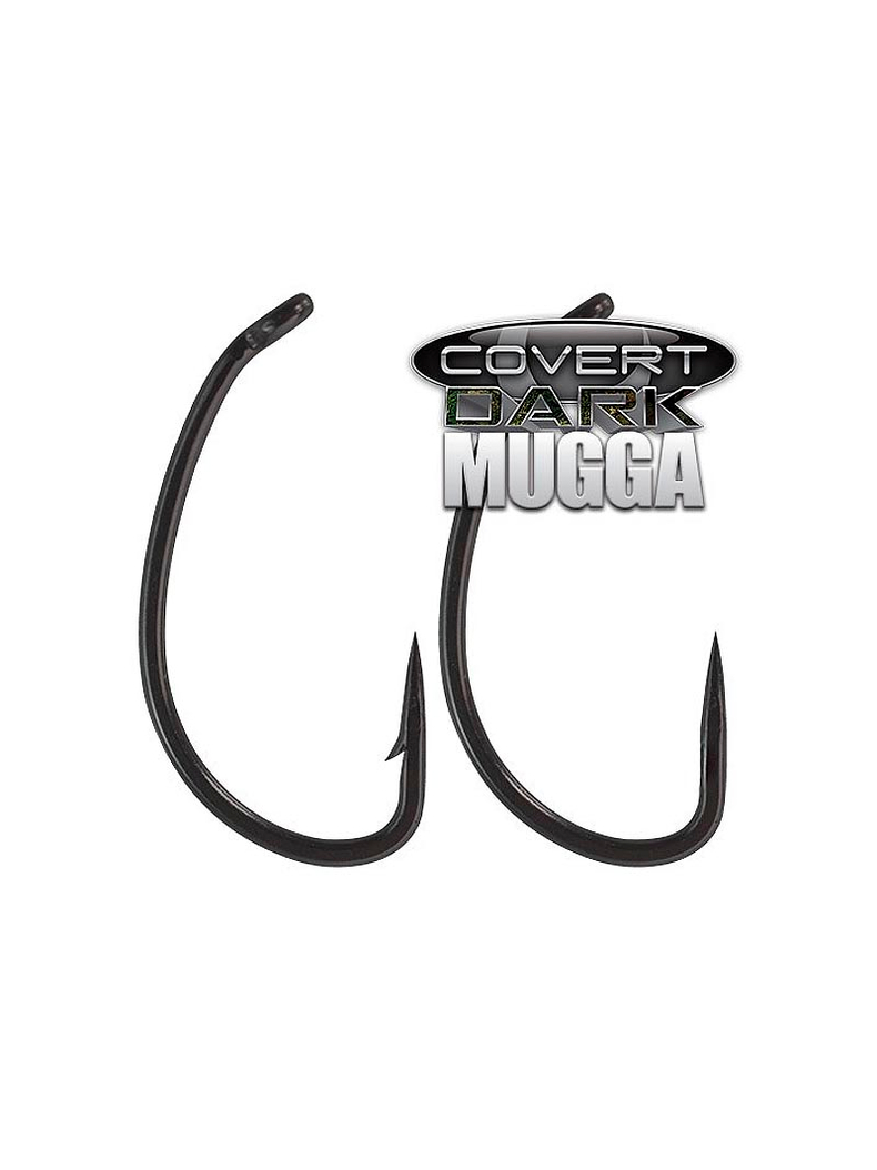 Крючки карповые Gardner Covert Dark Mugga, Размер крючка: № 2 Крючки карповые Gardner Covert Dark Mugga, Размер крючка: № 2