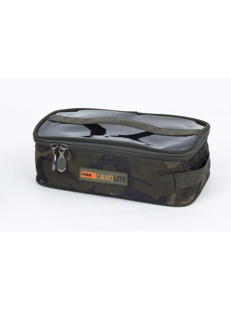 Сумка для аксессуаров с прозрачной крышкой FOX Camolite Accessory Bags, Размер: Large , изображение 4 Сумка для аксессуаров с прозрачной крышкой FOX Camolite Accessory Bags, Размер: Large , изображение 4