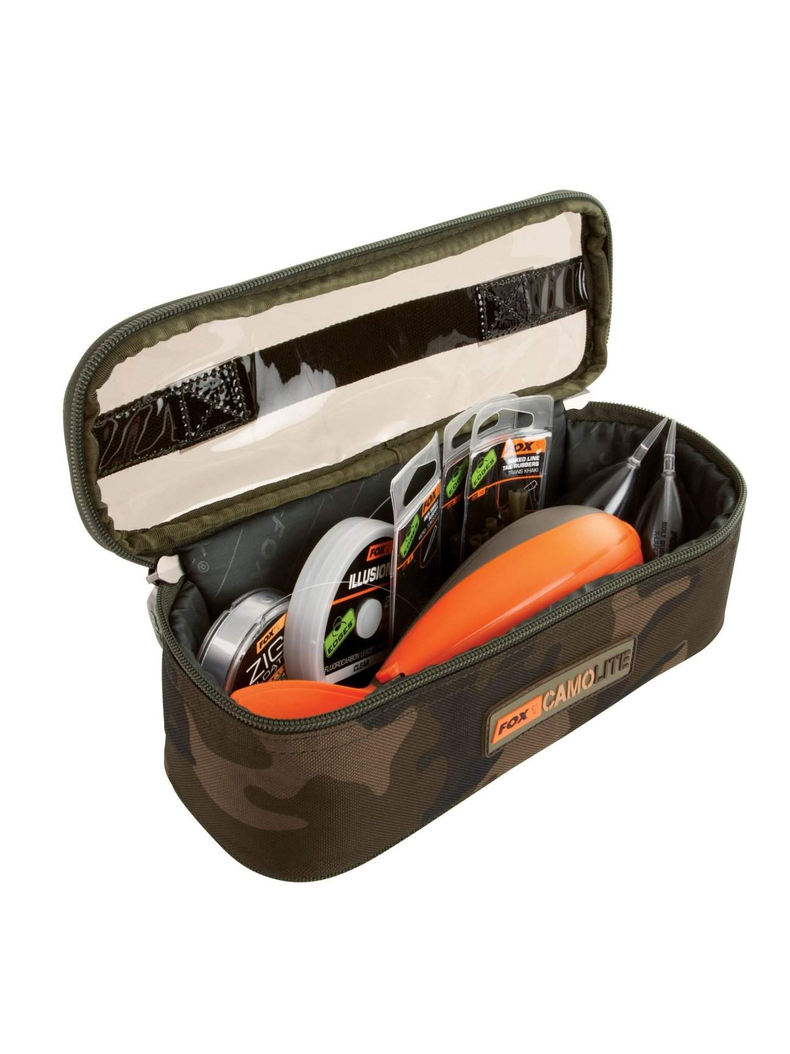 Сумка для аксессуаров с прозрачной крышкой FOX Camolite Accessory Bags, Размер: Large , изображение 7 Сумка для аксессуаров с прозрачной крышкой FOX Camolite Accessory Bags, Размер: Large , изображение 7