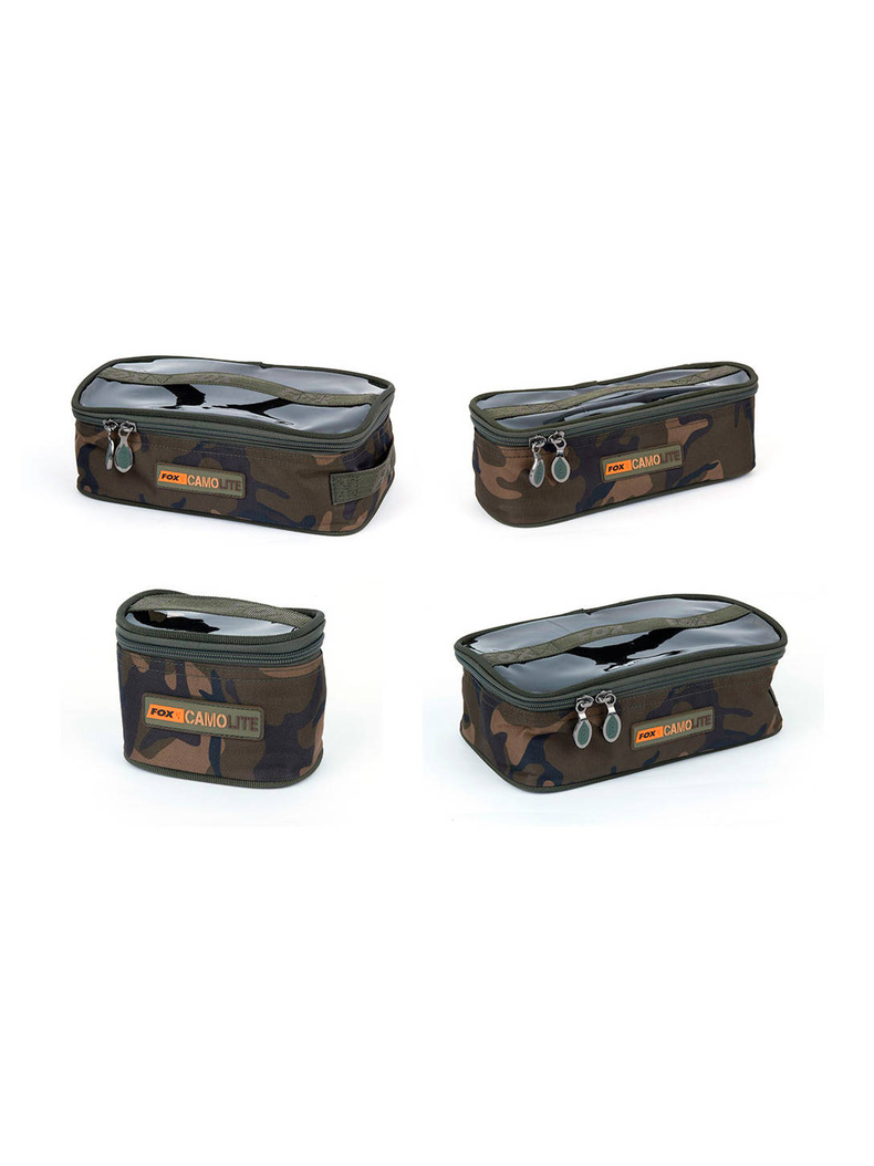 Сумка для аксессуаров с прозрачной крышкой FOX Camolite Accessory Bags, Размер: Large  Сумка для аксессуаров с прозрачной крышкой FOX Camolite Accessory Bags, Размер: Large