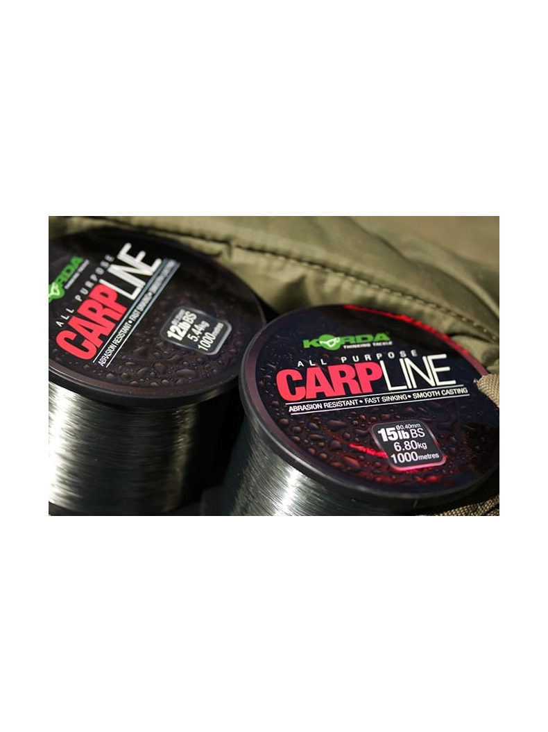 Леска Korda Carp Line, Длина: 1000 м, Тест: 10.00 lb, Диаметр лески: 0.30 мм, изображение 2 Леска Korda Carp Line, Длина: 1000 м, Тест: 10.00 lb, Диаметр лески: 0.30 мм, изображение 2
