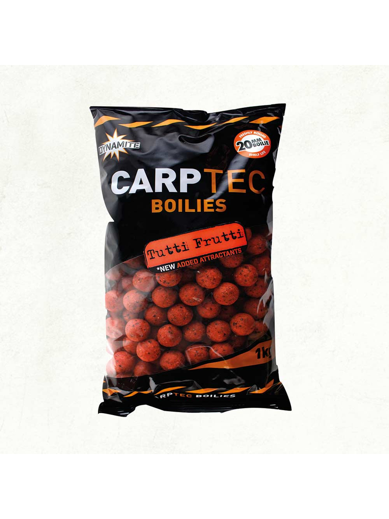 Тонущие бойлы Dynamite Baits CarpTec Tutti Frutti, Диаметр: 20 мм, Вес: 2 кг