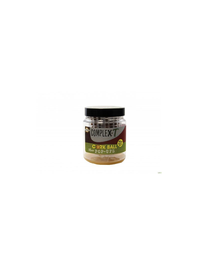 Плавающие бойлы Dynamite Baits CompleX-T Cork Ball 15mm Плавающие бойлы Dynamite Baits CompleX-T Cork Ball 15mm