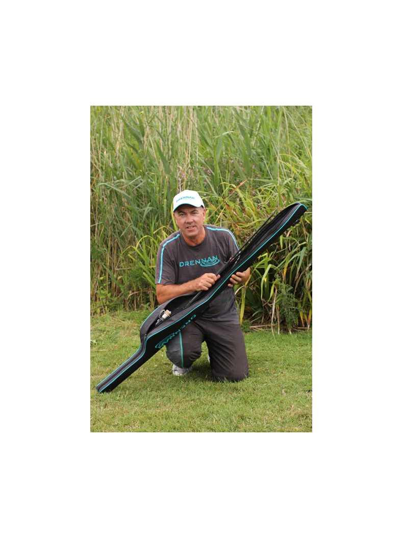 Чехол для перевозки удилища Drennan Slimline Single Rod Hard Case, Размер: Short, изображение 3