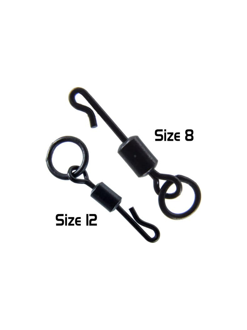 Вертлюжки Gardner Flexi-Ring Kwik Lok Swivels Anti Glare, Размер: 12, изображение 2 Вертлюжки Gardner Flexi-Ring Kwik Lok Swivels Anti Glare, Размер: 12, изображение 2