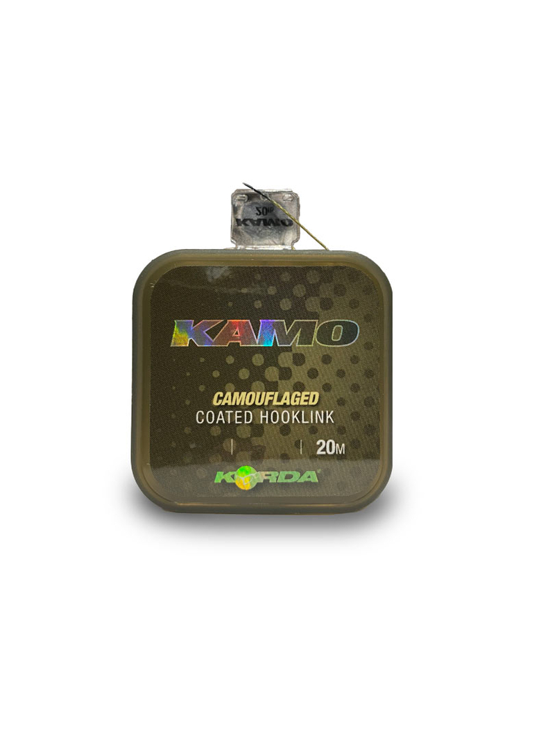 Поводковый материал Korda Kamo Coated Hooklink, Тест: 15.00 lb