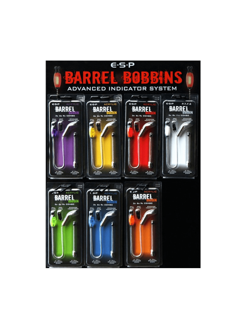 Механический сигнализатор поклевки ESP Barrel Bobbin Kit, Цвет: Зелёный Механический сигнализатор поклевки ESP Barrel Bobbin Kit, Цвет: Зелёный