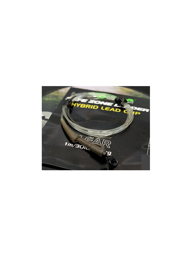 Поводок Korda Safe Zone Leader Hybrid Clip, Цвет: Clay (Глина), Тест: 30.00 lb, изображение 6