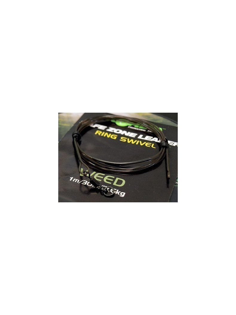 Монолидер с кольцом и вертлюгом KORDA Dark Matter Ring Swivel Leader, Цвет: Бесцветный, Тест: 40.00 lb, изображение 4 Монолидер с кольцом и вертлюгом KORDA Dark Matter Ring Swivel Leader, Цвет: Бесцветный, Тест: 40.00 lb, изображение 4