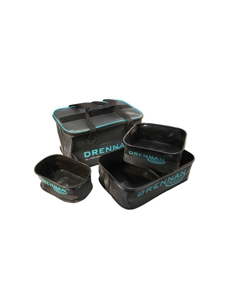 Набор мягких ведер Drennan 4 Part Bait System, Объём: 30 литров Набор мягких ведер Drennan 4 Part Bait System, Объём: 30 литров