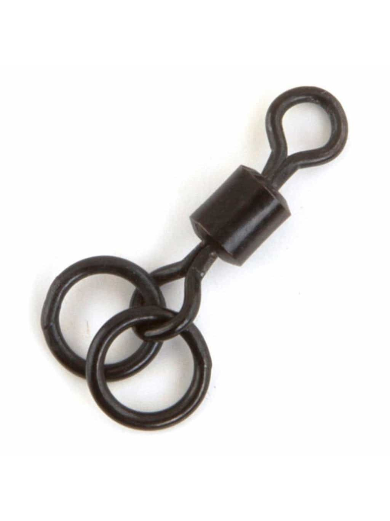Набор вертлюжков с двумя кольцами FOX EDGES Double Ring Swivel sz7, изображение 2 Набор вертлюжков с двумя кольцами FOX EDGES Double Ring Swivel sz7, изображение 2