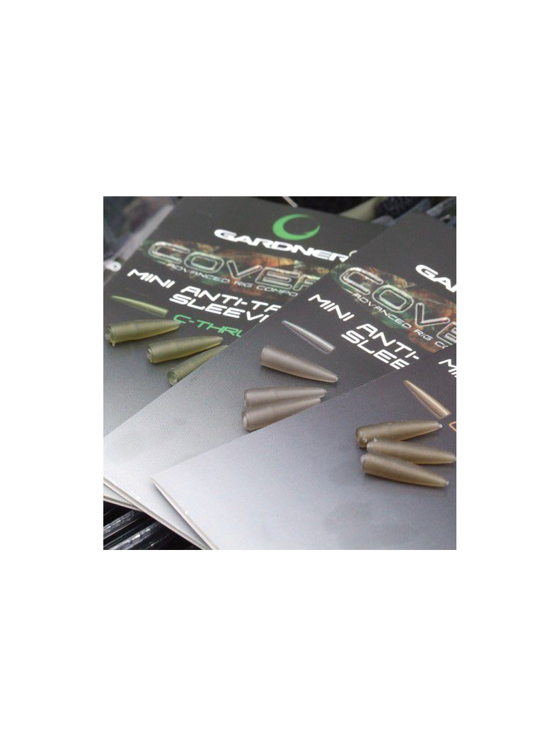 Отводчики укороченные Gardner Covert Mini Anti-Tangle Sleeves, Цвет: Green (Зелёный) - полупрозрачный , изображение 2