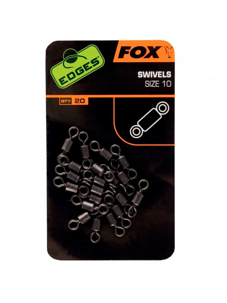Вертлюжки FOX Swivels EDGES, Размер: 10, изображение 2 Вертлюжки FOX Swivels EDGES, Размер: 10, изображение 2