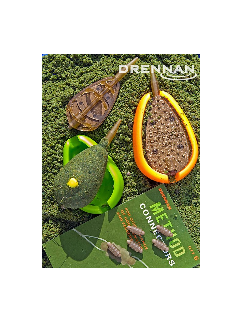 Кормушка фидерная с формой для прикормки Drennan In-Line Flat Method Feeder & Mould, Размер: L, Вес: 35 г, изображение 2