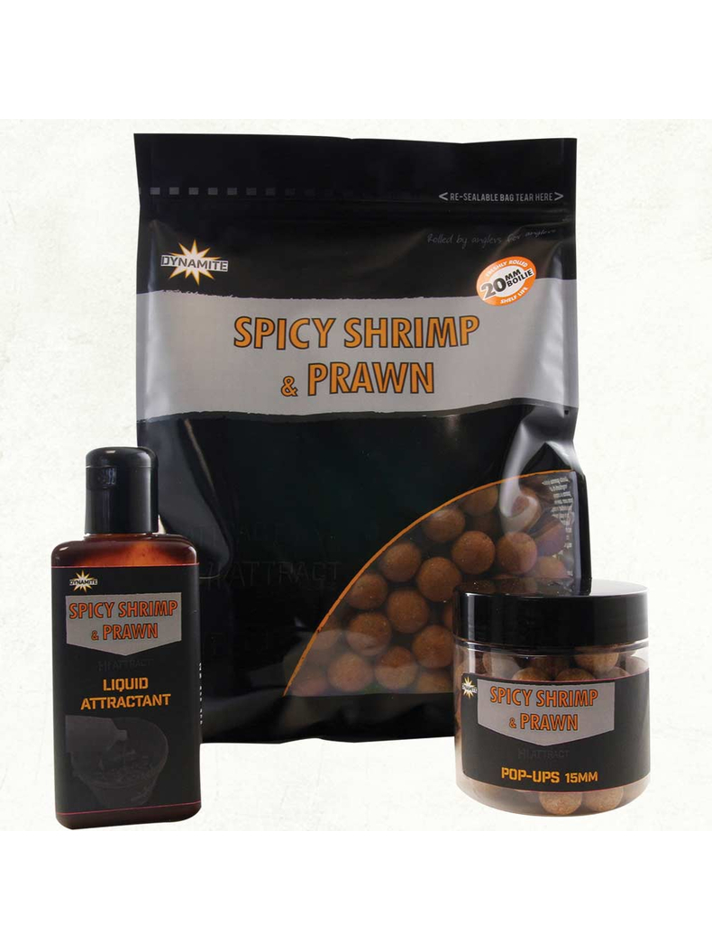 Тонущие бойлы Dynamite Baits Hi-attract Spicy Shrimp & Prawn Boilies (острые креветки) 1kg, Диаметр: 10 мм Тонущие бойлы Dynamite Baits Hi-attract Spicy Shrimp & Prawn Boilies (острые креветки) 1kg, Диаметр: 10 мм