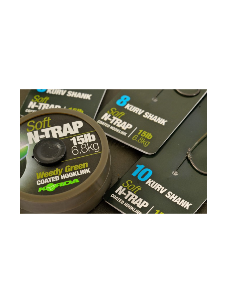 Оснастка волосяная Korda N-Trap KD Rig Kurv Shank, Тест: 30.00 lb, Размер крючка: № 4, изображение 3 Оснастка волосяная Korda N-Trap KD Rig Kurv Shank, Тест: 30.00 lb, Размер крючка: № 4, изображение 3