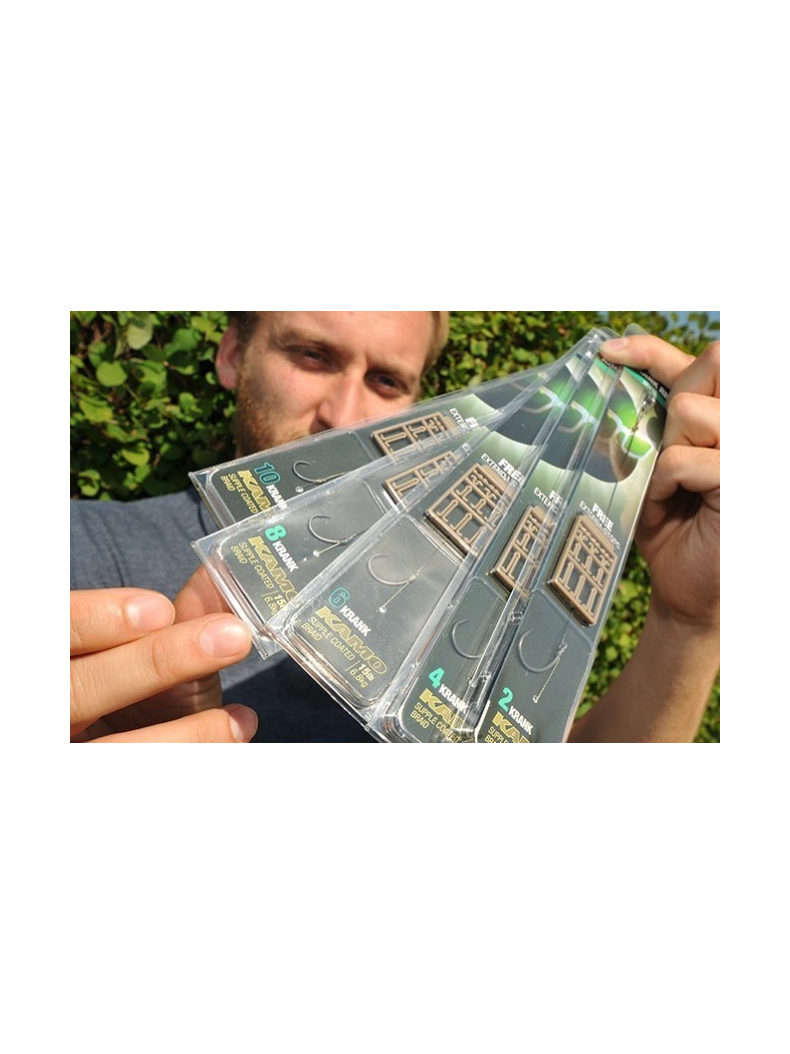 Оснастка волосяная Korda Krank Ready Rig Barbless, Размер крючка: № 6, изображение 2 Оснастка волосяная Korda Krank Ready Rig Barbless, Размер крючка: № 6, изображение 2