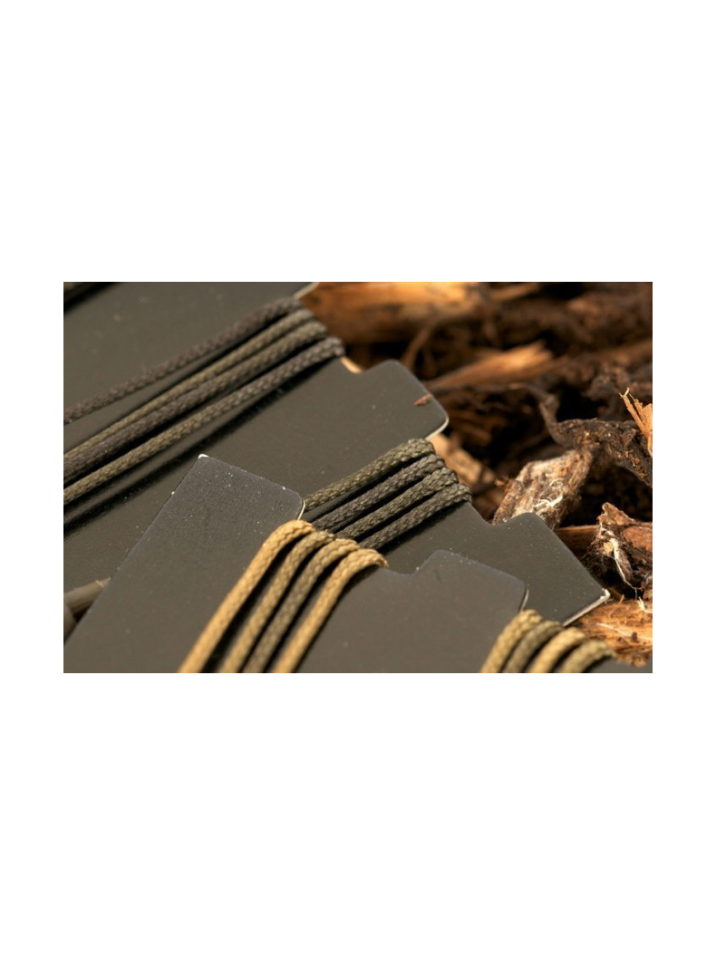 Набор готовых лидкоров с клипсой Korda Leadcore Lead Clip, Цвет: Gravel (Гравий), изображение 3