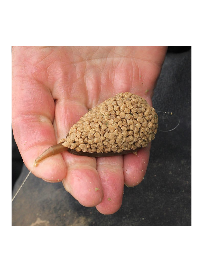 Кормушка фидерная с формой для прикормки Drennan In-Line Flat Method Feeder & Mould, Размер: L, Вес: 35 г, изображение 8