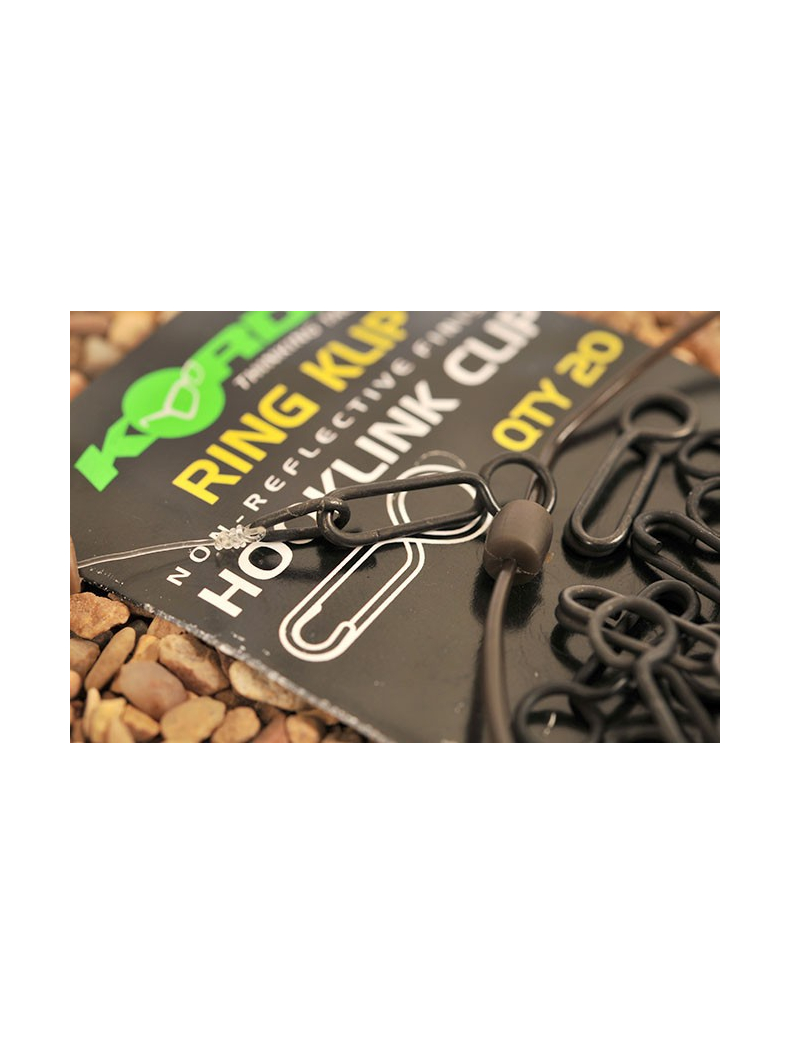 Застежка для поводков с кольцом Korda Ring Klip, изображение 3 Застежка для поводков с кольцом Korda Ring Klip, изображение 3
