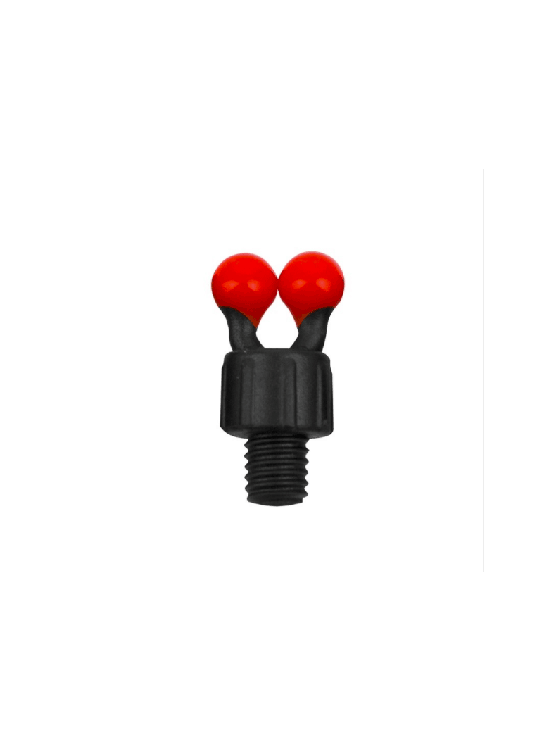 Держатель лески FOX Black Label Coloured Ball Clips, Цвет: Красный, изображение 3