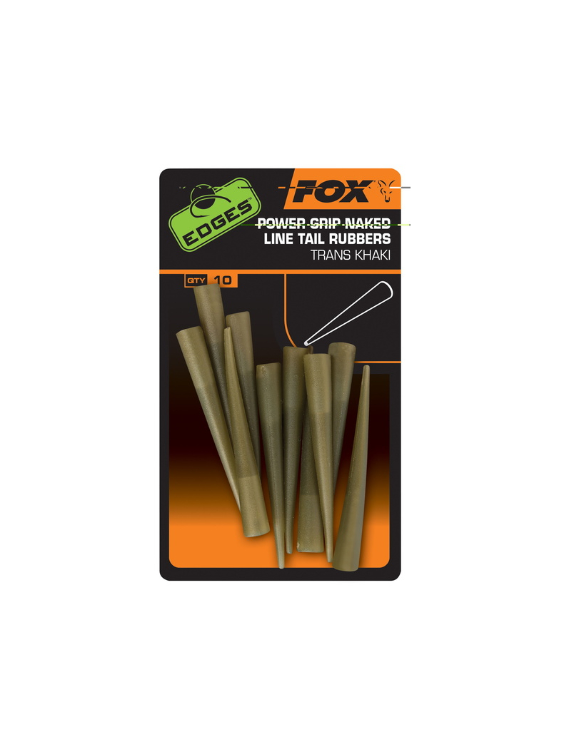 Усиленный конус для клипсы FOX EDGES Power Grip Naked Line Tail Rubbers