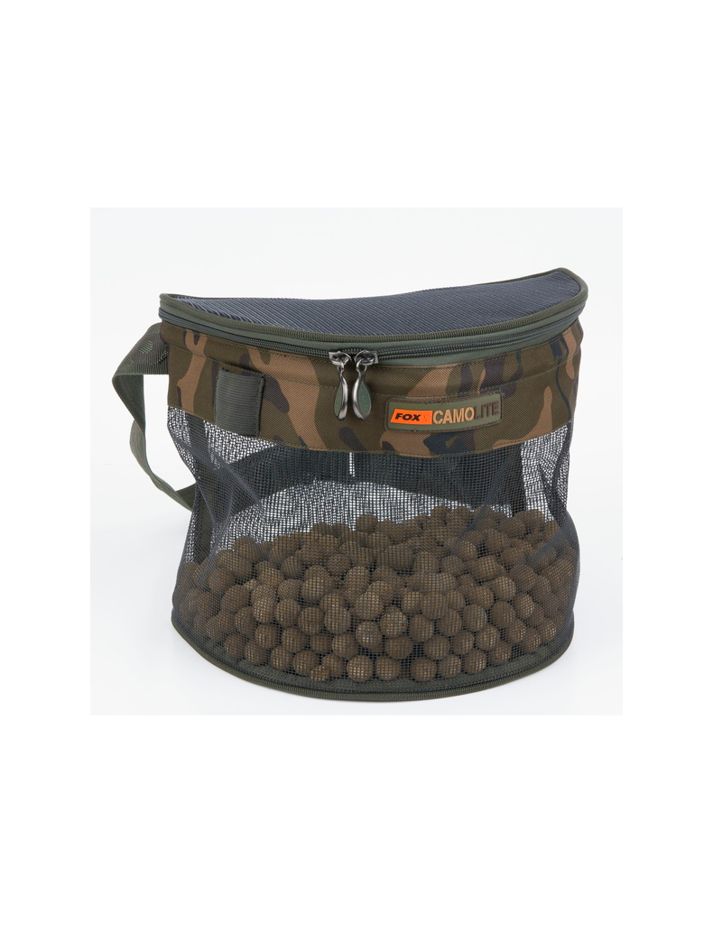 Сумка для прикармливания бойлами FOX Camolite Boilie Bum Bag, Размер: Standart, изображение 2 Сумка для прикармливания бойлами FOX Camolite Boilie Bum Bag, Размер: Standart, изображение 2
