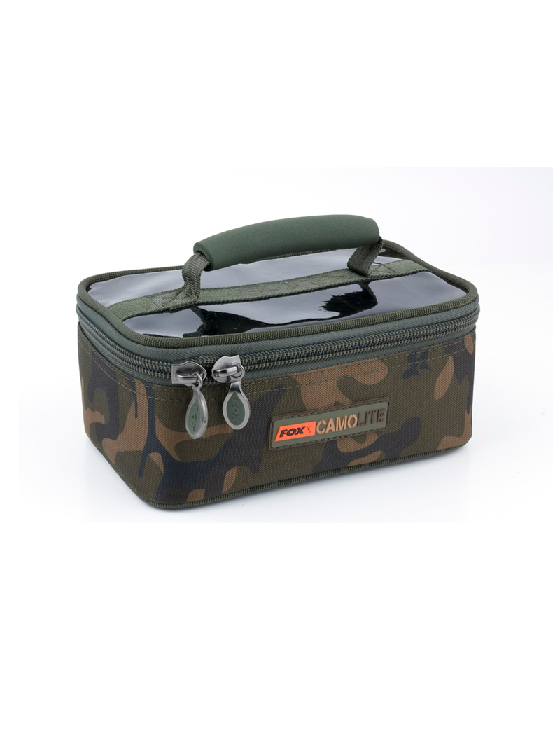 Сумка для грузил с жесткой вставкой FOX Camolite Rigid Lead & Bits Bag, изображение 2 Сумка для грузил с жесткой вставкой FOX Camolite Rigid Lead & Bits Bag, изображение 2
