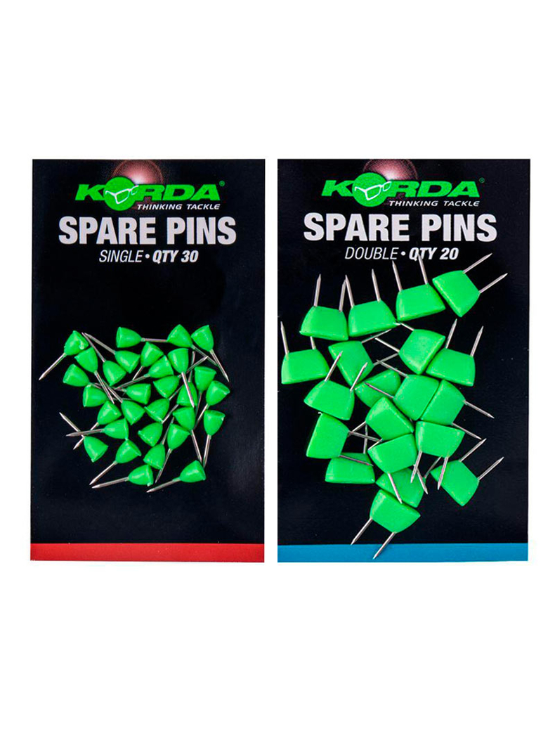 Булавки для крепления поводков Korda Spare Pins, Тип: Double (двойные)