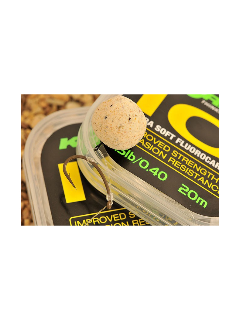 Поводковый материал Korda IQ Fluoracarbon (флюрокарбон), Тест: 10.00 lb, изображение 6